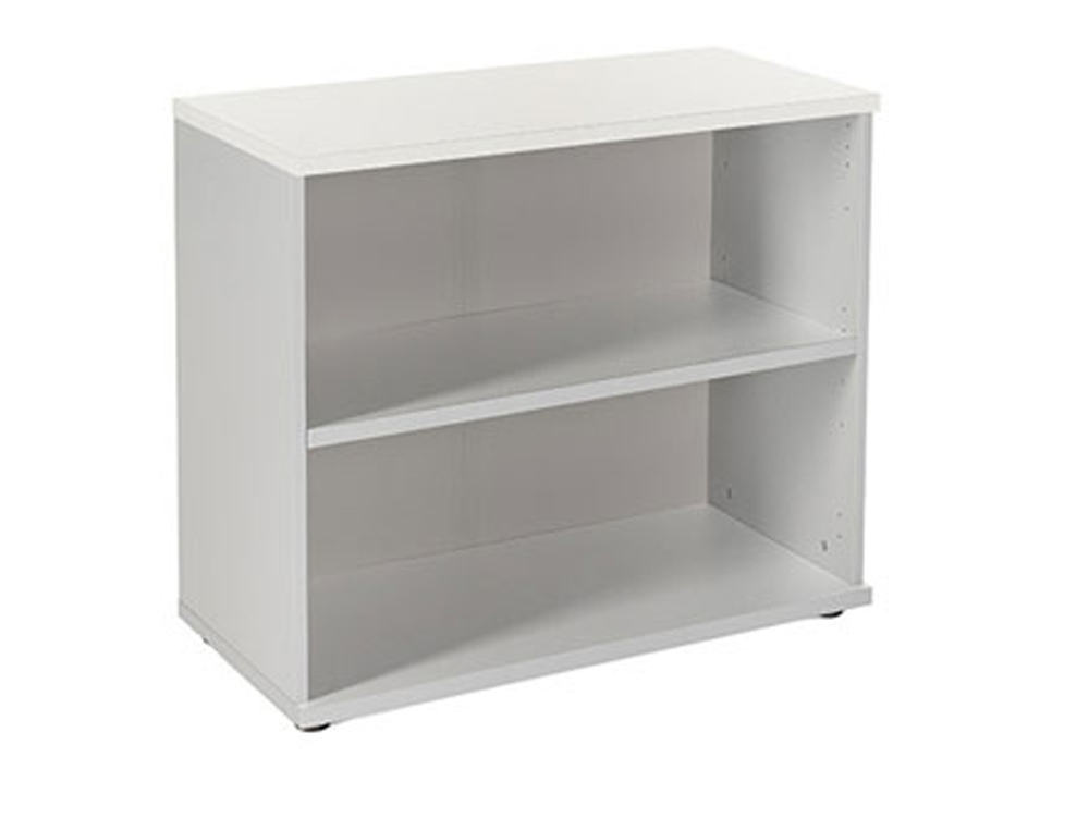 ARMARIO ROCADA CON UN ESTANTES SERIE STORE 78X90X45 CM ACABADO GRIS/BLANCO