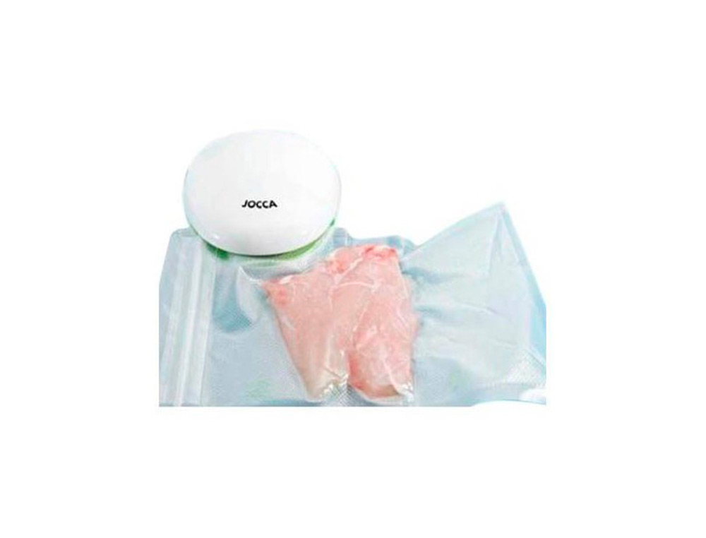 BOLSA ENVASADORA DE ALIMENTOS AL VACIO JOCCA LONGITUD 3 MT ANCHO 285 MM PACK DE 2 ROLLOS